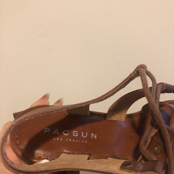 Pac Sun Gladiator Sandals - Picture 4 of 4